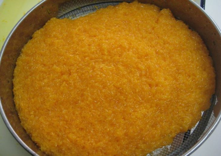 Tangerine Orange Sacs For Orange Juice